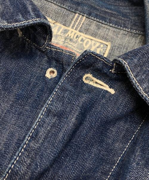 THE REAL McCOY'S（ザ・リアルマッコイズ）THE REAL McCOY'S (ザ・リアルマッコイズ) カバーオール インディゴ サイズ:36の古着・服飾アイテム