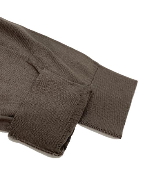 JOHN SMEDLEY（ジョンスメドレー）JOHN SMEDLEY (ジョンスメドレー) シーアイランドコットンカーディガン グレー サイズ:Mの古着・服飾アイテム