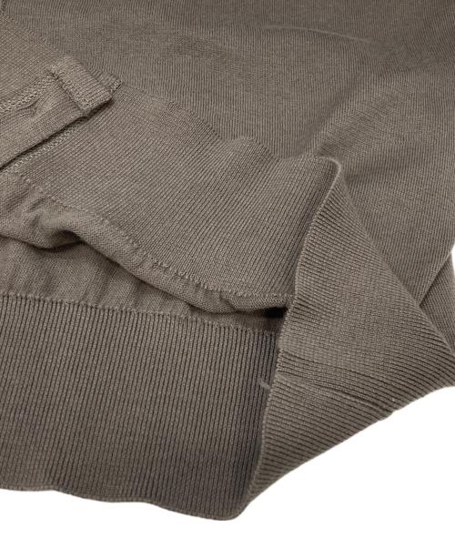 JOHN SMEDLEY（ジョンスメドレー）JOHN SMEDLEY (ジョンスメドレー) シーアイランドコットンカーディガン グレー サイズ:Mの古着・服飾アイテム