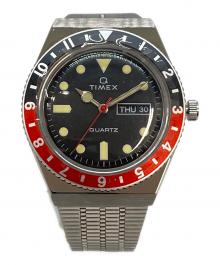 TIMEX（タイメックス）の古着「Q TIMEX」｜ブラック×レッド