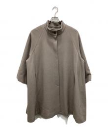 utilite（ユティリテ）の古着「スーパービーバー Aラインミドルコート」｜ベージュ