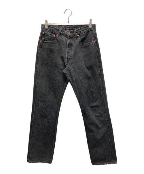 LEVI'S（リーバイス）LEVI'S (リーバイス) 501先染めデニムパンツ ブラック サイズ:W32×L34の古着・服飾アイテム