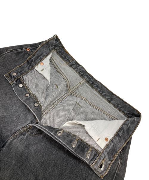 LEVI'S（リーバイス）LEVI'S (リーバイス) 501先染めデニムパンツ ブラック サイズ:W32×L34の古着・服飾アイテム