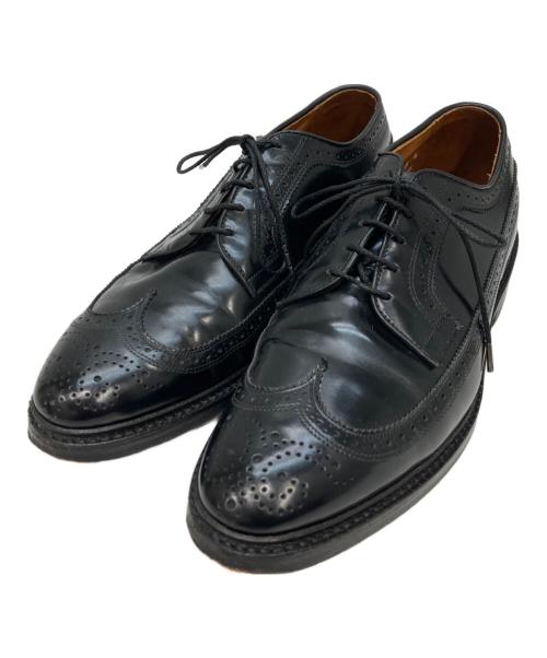 Allen Edmonds（アレン エドモンズ）Allen Edmonds (アレン エドモンズ) ウィングチップシューズ ブラック サイズ:8の古着・服飾アイテム