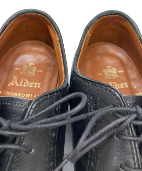 Alden（オールデン）ALDEN (オールデン) TOMORROW LAND (トゥモローランド) レザーシューズ ブラック サイズ:8Dの古着・服飾アイテム
