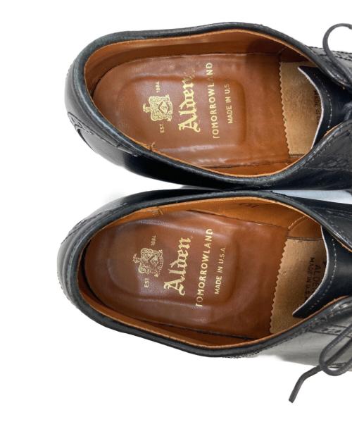 Alden（オールデン）ALDEN (オールデン) TOMORROW LAND (トゥモローランド) レザーシューズ ブラック サイズ:8Dの古着・服飾アイテム