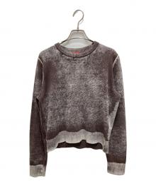 DIESEL（ディーゼル）の古着「プルオーバーニット」｜ブラウン