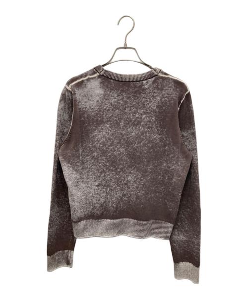 DIESEL（ディーゼル）DIESEL (ディーゼル) プルオーバーニット ブラウン サイズ:XLの古着・服飾アイテム