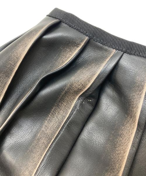 DIESEL（ディーゼル）DIESEL (ディーゼル) ミディスカート ブラック サイズ:42の古着・服飾アイテム