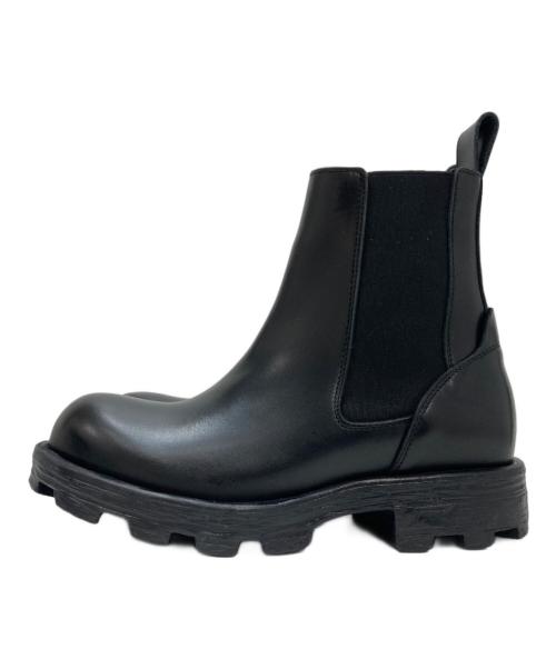 DIESEL（ディーゼル）DIESEL (ディーゼル) チェルシーブーツ ブラック サイズ:37の古着・服飾アイテム