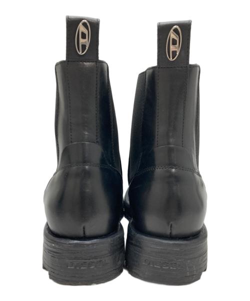 DIESEL（ディーゼル）DIESEL (ディーゼル) チェルシーブーツ ブラック サイズ:37の古着・服飾アイテム