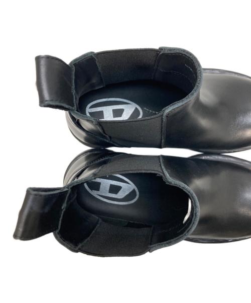 DIESEL（ディーゼル）DIESEL (ディーゼル) チェルシーブーツ ブラック サイズ:37の古着・服飾アイテム