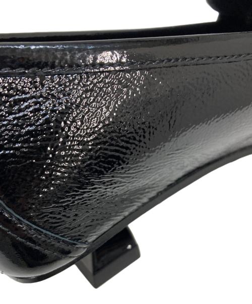 DIESEL（ディーゼル）DIESEL (ディーゼル) ヒールローファー ブラック サイズ:37の古着・服飾アイテム