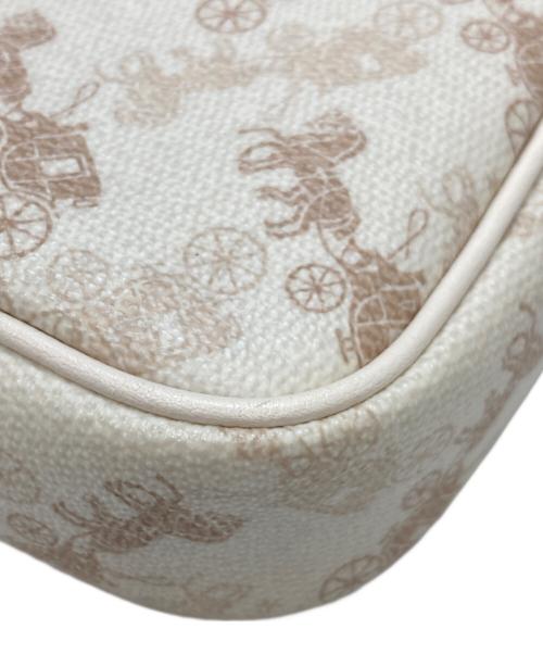 COACH（コーチ）COACH (コーチ) ミニホースショルダーバッグ ベージュの古着・服飾アイテム