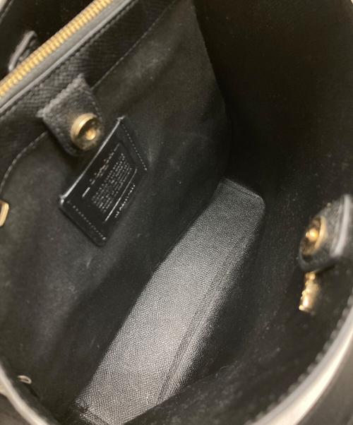 COACH（コーチ）COACH (コーチ) タウンバケット ホース＆キャリッジ ブラックの古着・服飾アイテム