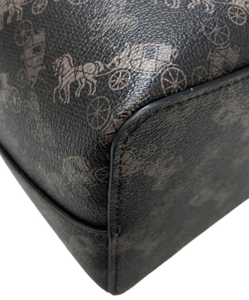 COACH（コーチ）COACH (コーチ) タウンバケット ホース＆キャリッジ ブラックの古着・服飾アイテム