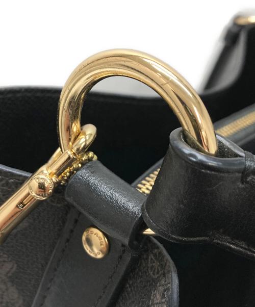 COACH（コーチ）COACH (コーチ) タウンバケット ホース＆キャリッジ ブラックの古着・服飾アイテム