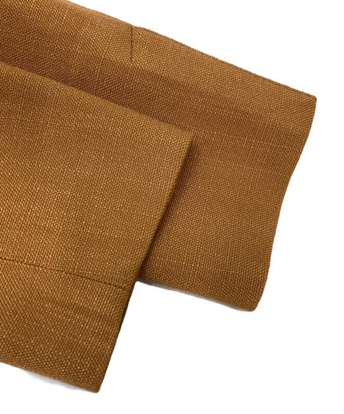 JOSEPH（ジョゼフ）JOSEPH (ジョゼフ) フリンジノーカラージャケット オレンジ サイズ:38の古着・服飾アイテム