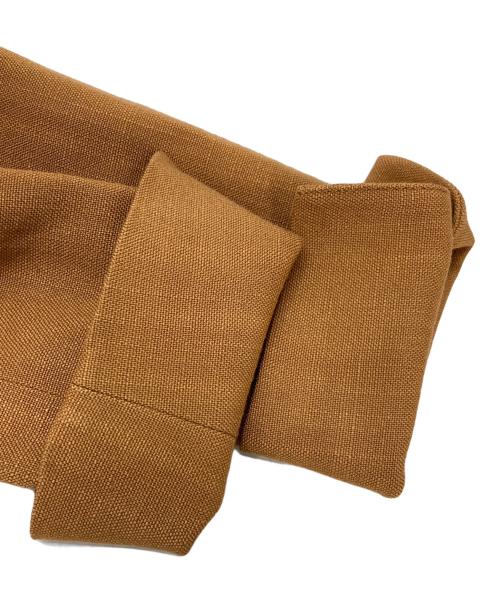 JOSEPH（ジョゼフ）JOSEPH (ジョゼフ) フリンジノーカラージャケット オレンジ サイズ:38の古着・服飾アイテム