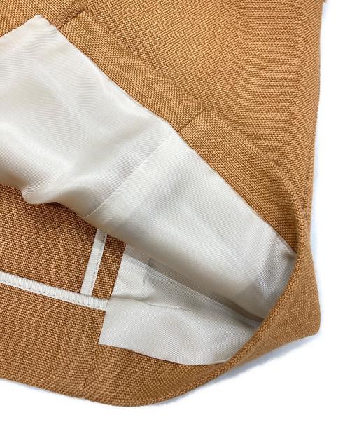 JOSEPH（ジョゼフ）JOSEPH (ジョゼフ) フリンジノーカラージャケット オレンジ サイズ:38の古着・服飾アイテム