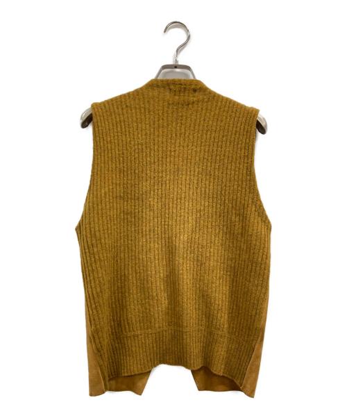PENDLETON（ペンドルトン）PENDLETON (ペンドルトン) スエード切替ベスト ブラウン サイズ:Sの古着・服飾アイテム