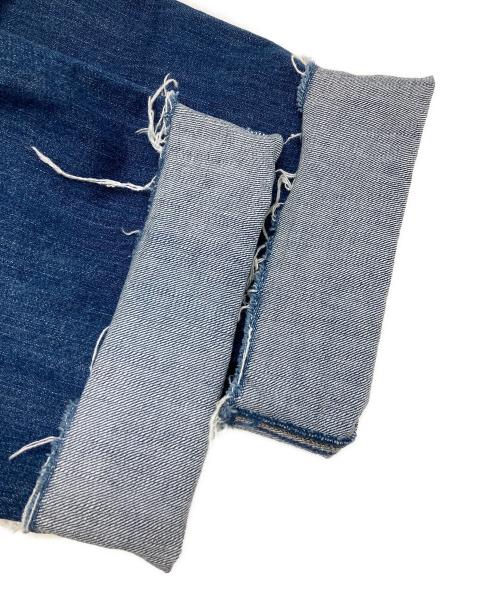 YANUK（ヤヌーク）YANUK (ヤヌーク) ローライズ ストレートデニムパンツ インディゴ サイズ:Mの古着・服飾アイテム