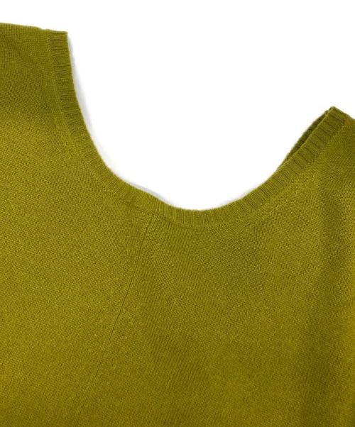 MaxMara（マックスマーラ）MaxMara (マックスマーラ) カシミヤニットワンピース グリーン サイズ:Mの古着・服飾アイテム