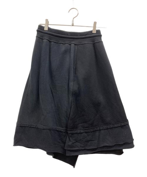 DIESEL（ディーゼル）DIESEL (ディーゼル) ドッキングスウェットスカート ブラック サイズ:Sの古着・服飾アイテム