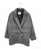 formeフォルメ）の古着「ダブルブレストジャコット」｜グレー