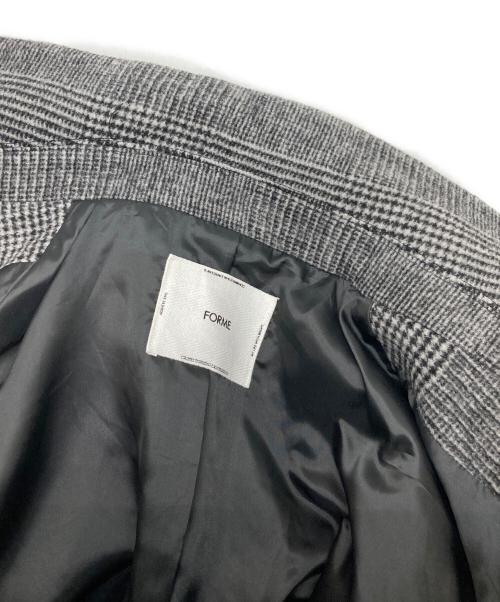 forme（フォルメ）forme (フォルメ) ダブルブレストジャコット グレー サイズ:FREEの古着・服飾アイテム