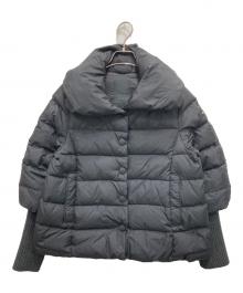 TATRAS（タトラス）の古着「リブスリーブダウンジャケット」｜ブラック