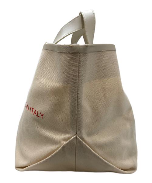 CELINE（セリーヌ）CELINE (セリーヌ) メイドイントート スモール アイボリーの古着・服飾アイテム