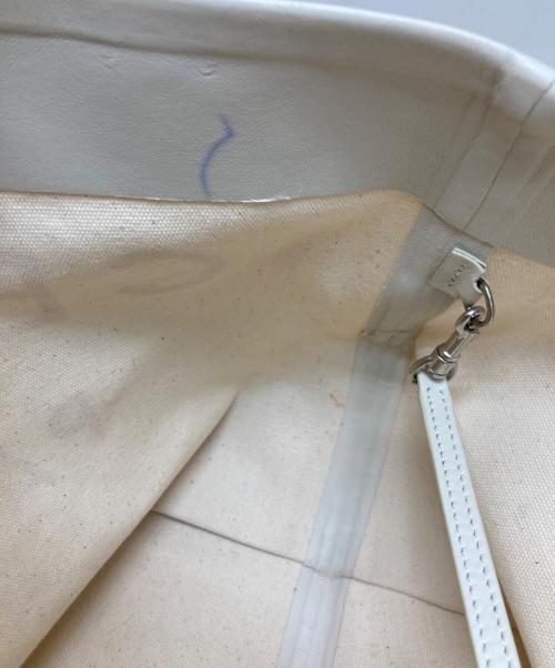 CELINE（セリーヌ）CELINE (セリーヌ) メイドイントート スモール アイボリーの古着・服飾アイテム