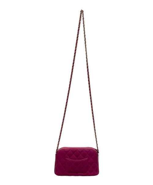 CHANEL（シャネル）CHANEL (シャネル) クラシックチェーンショルダーバッグ ピンクの古着・服飾アイテム