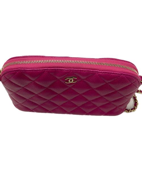 CHANEL（シャネル）CHANEL (シャネル) クラシックチェーンショルダーバッグ ピンクの古着・服飾アイテム