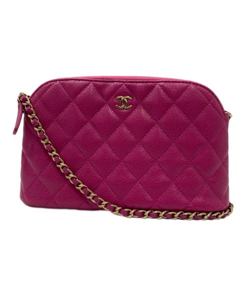 CHANEL（シャネル）CHANEL (シャネル) クラシックチェーンショルダーバッグ ピンクの古着・服飾アイテム