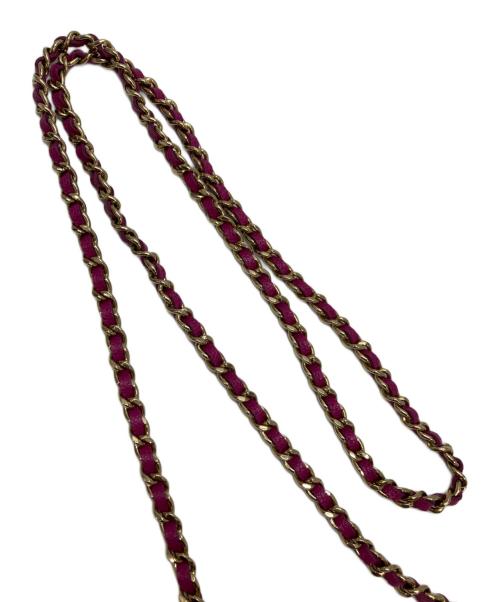 CHANEL（シャネル）CHANEL (シャネル) クラシックチェーンショルダーバッグ ピンクの古着・服飾アイテム