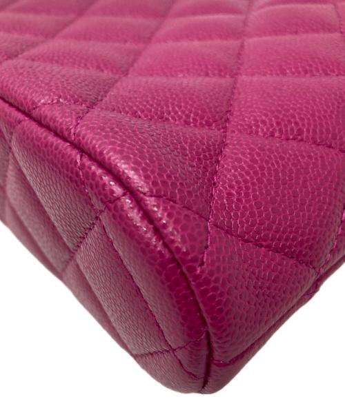 CHANEL（シャネル）CHANEL (シャネル) クラシックチェーンショルダーバッグ ピンクの古着・服飾アイテム