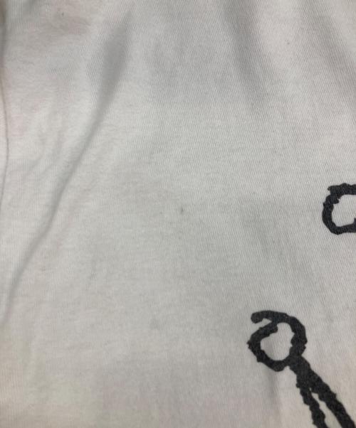 stussy（ステューシー）stussy (ステューシー) ロゴプリントTシャツ ホワイト サイズ:Mの古着・服飾アイテム