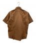 Aquascutum (アクアスキュータム) モノグラムシャツ ブラウン サイズ:L 未使用品：7000円