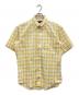 Aquascutum（アクアスキュータム）の古着「チェックシャツ」｜イエロー