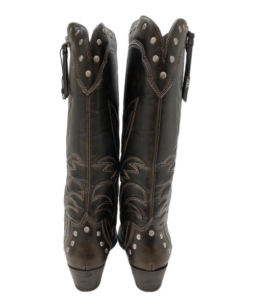 ZARA（ザラ）ZARA (ザラ) ウェスタンブーツ ブラウン サイズ:40の古着・服飾アイテム