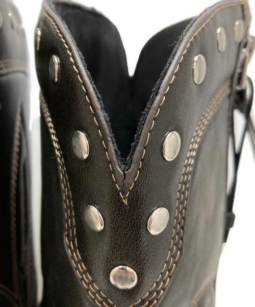 ZARA（ザラ）ZARA (ザラ) ウェスタンブーツ ブラウン サイズ:40の古着・服飾アイテム