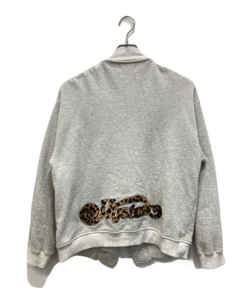 Hysteric Glamour（ヒステリックグラマー）Hysteric Glamour (ヒステリックグラマー) HYSTERIC LOVE アップリケジャンパー ライトグレー サイズ:FREEの古着・服飾アイテム