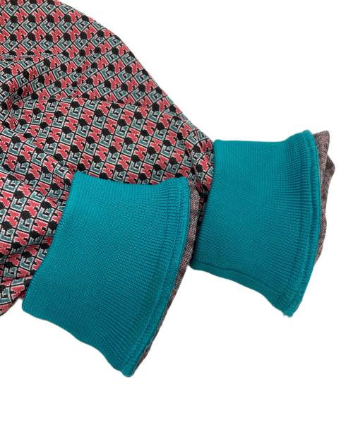 Hysteric Glamour（ヒステリックグラマー）Hysteric Glamour (ヒステリックグラマー) HG MONOGRAM柄 リブブルゾン マルチカラー サイズ:Sの古着・服飾アイテム