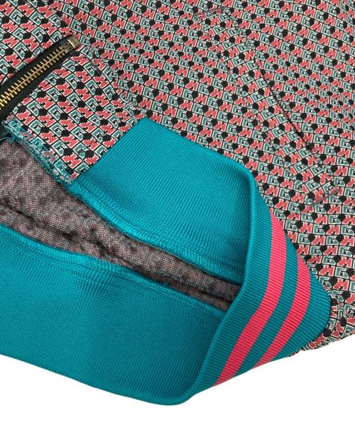 Hysteric Glamour（ヒステリックグラマー）Hysteric Glamour (ヒステリックグラマー) HG MONOGRAM柄 リブブルゾン マルチカラー サイズ:Sの古着・服飾アイテム