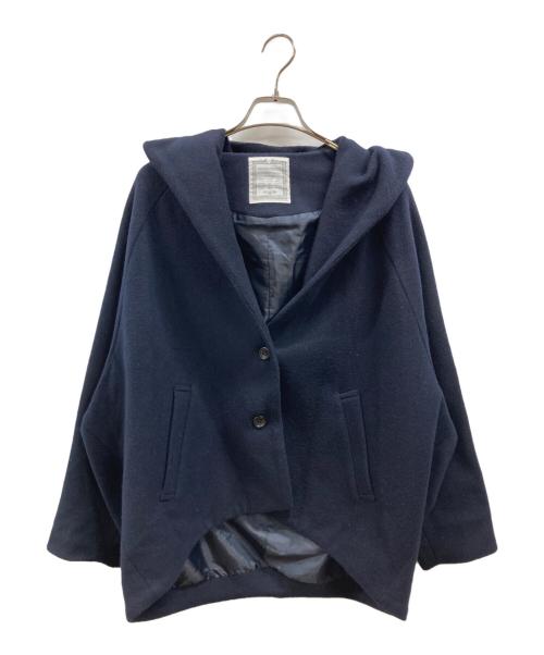 BEARDSLEY（ビアズリー）BEARDSLEY (ビアズリー) コクーンフーディーコート ネイビー サイズ:FREEの古着・服飾アイテム
