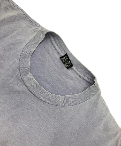 stussy（ステューシー）stussy (ステューシー) シャドーマン刺繍Tシャツ ネイビー サイズ:Mの古着・服飾アイテム