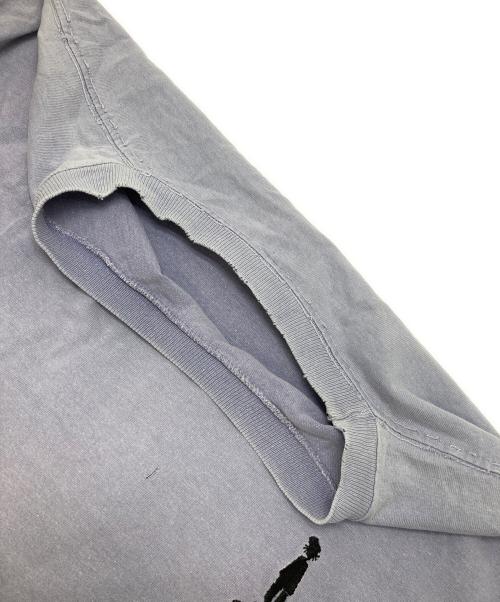 stussy（ステューシー）stussy (ステューシー) シャドーマン刺繍Tシャツ ネイビー サイズ:Mの古着・服飾アイテム