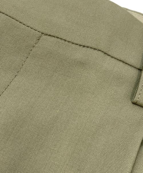 Phlannel（フランネル）Phlannel (フランネル) WOOL TROPICAL TROUSERS グリーン サイズ:3の古着・服飾アイテム